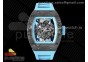 RM055 "Yas Marina Circuit" Real NTPT ZF 1:1 Best Edition on Blue Rubber Strap NH05A V3