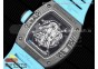 RM055 "Yas Marina Circuit" Real NTPT ZF 1:1 Best Edition on Blue Rubber Strap NH05A V3