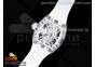 RM012 Transparent Tourbillon RMF Best Edition Skeleton Dial on Rubber Strap