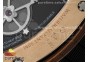 RM001 Tourbillon RG 3KF Best Edition Black Dial on Black Leather Strap