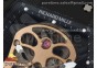RM052 Skull Sandblaster Ceramic Real Tourbillon 3KF 1:1 Best Edition RG Skull Dial on Black Rubber Strap