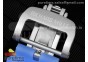 RM012 Blue Transparent Tourbillon RMF Best Edition Skeleton Dial on Blue Rubber Strap