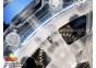 RM012 Transparent Tourbillon RMF Best Edition Skeleton Dial on Blue Rubber Strap