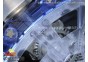 RM012 Blue Transparent Tourbillon RMF Best Edition Skeleton Dial on White Rubber Strap