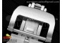 RM012 Blue Transparent Tourbillon RMF Best Edition Skeleton Dial on White Rubber Strap