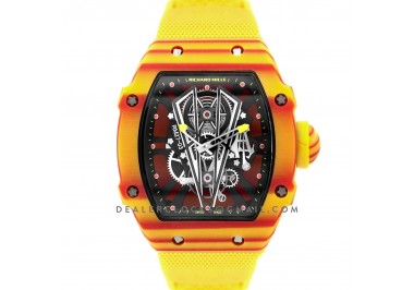 RM 027-03 Tourbillon Rafael Nadal on Yellow Elastic Band