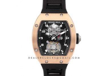 RM 001 Tourbillion in Rose Gold