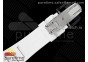 RM12 Real Tourbillon KVF Best Edition Skeleton Dial on White Rubber Strap