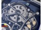 RM055 NTPT BBR Best Edition Skeleton Blue Dial on Blue Rubber Strap Clone RMUL2