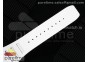 RM055 NTPT RMF Best Edition Skeleton White Dial on White Rubber Strap Clone RMUL2