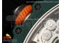 RM21-02 Tourbillon NTPT RMF Best Edition Skeleton Dial on Orange Rubber Strap