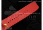 RM035 Black Carbon SONIC Best Edition Skeleton Dial on Red Rubber Strap Clone RMUL2