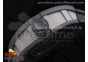 RM055 NTPT KVF Best Edition Skeleton Dial Black Crown on Black Rubber Strap MIYOTA8215 V3