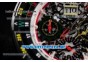 Richard Mille RM 60-01 PVD Case with Skeleton Dial and Red Rubber Strap PVD Bezel (EF)