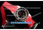 Richard Mille RM 60-01 Steel Case with Skeleton Dial and Red Rubber Strap Dot/Arabic Numeral Markers (EF)